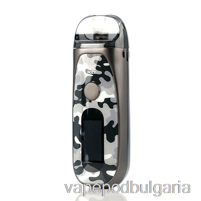 Vape Bulgaria Smok Pozz X 40w Pod System Black & White Camo